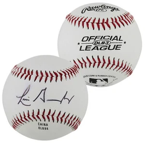 D-Backs Luis Gonzalez Signed Rawlings Official League Baseball BAS #BK12648 - Picture 1 of 4
