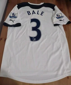 Gareth Bale Tottenham Hotspur 10/11 Puma Home Jersey Size Men's Medium  - Picture 1 of 17