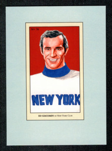 2010-11 ITG Between The Pipes 100 Years Of Collecting #78 Ed Giacomin Rangers