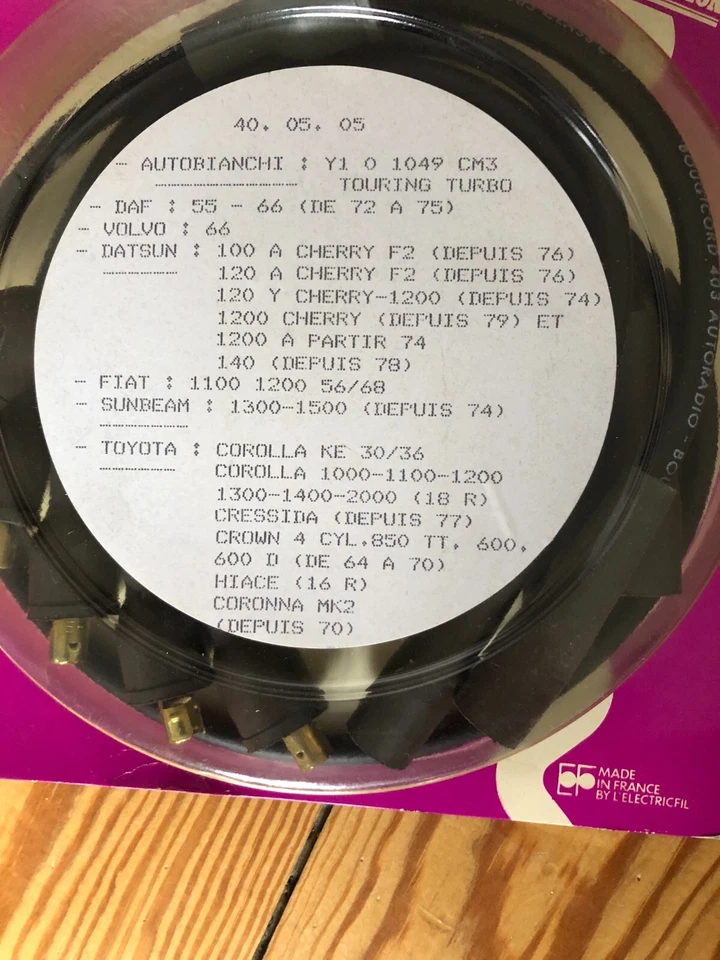 4005 FAISCEAU ALLUMAGE POUR  DAF 55 66 DE 72 A 75 FIAT 1100 1200 56/68 NEUF ORIG - Immagine 1 di 1