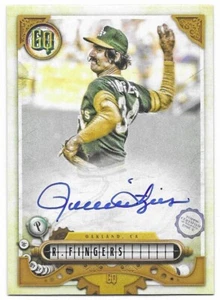 2022 Topps Gypsy Queen On-Card Auto Rollie Fingers (#GQA-GP) Athletics - Picture 1 of 2