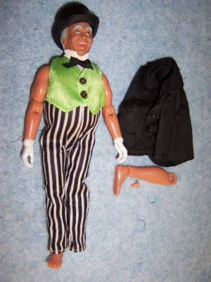 "Figura de acción MEGO Wizard of Oz 1974 - 8"" Wizard, pierna rota" Foto 1 de 4