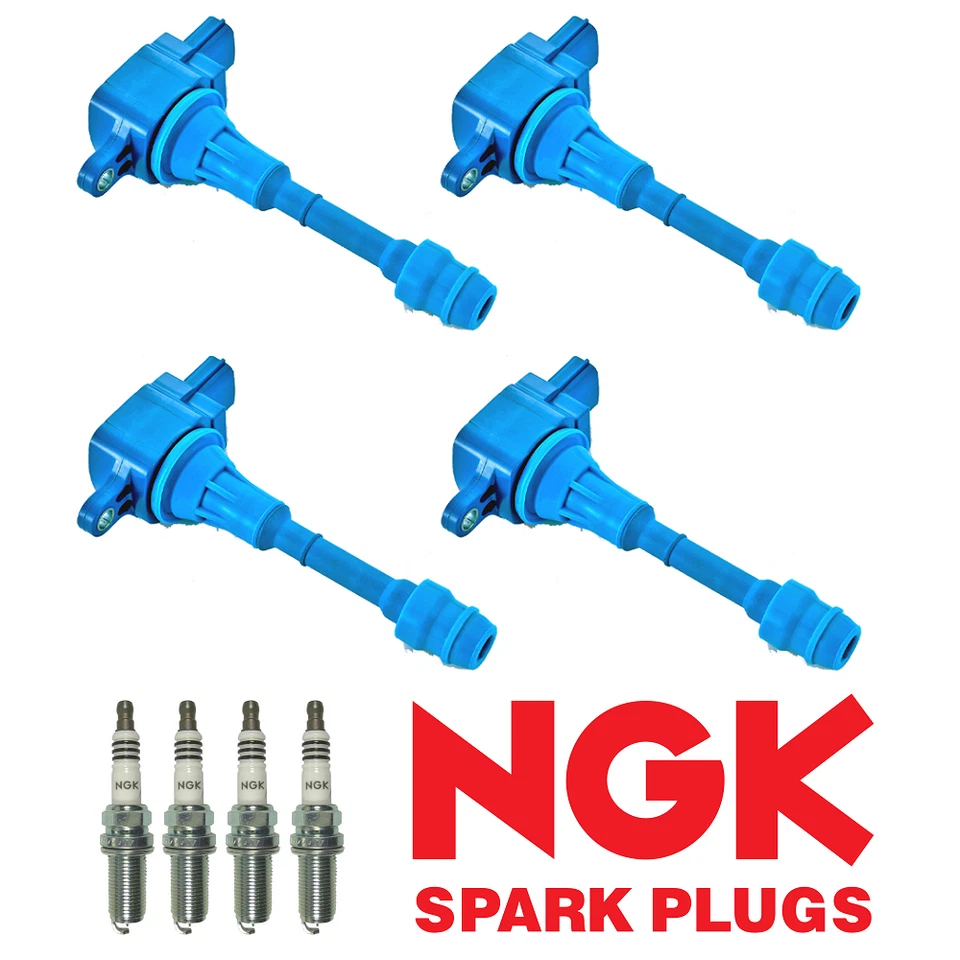 Bobina de encendido de alto rendimiento y bujía de iridio NGK para Nissan Altima 2,5 L Foto 1 de 4