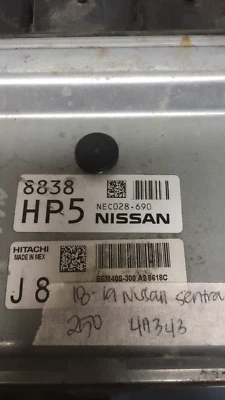 Computadora de control del motor NEC028-690 Nissan Sentra 2018-2019 Foto 1 de 4