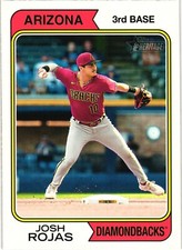 2023 Topps Heritage #280 Josh Rojas Arizona Diamondbacks Baseball Card