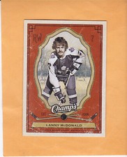 LANNY MCDONALD 2009 10 UPPER DECK CHAMPS RED #91 TORONTO MAPLE LEAFS NM-MT