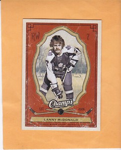 LANNY MCDONALD 2009 10 UPPER DECK CHAMPS RED #91 TORONTO MAPLE LEAFS NM-MT