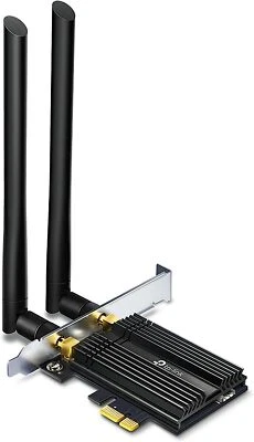TP-Link Archer TX50E AX3000 WiFi Bluetooth 6 PCIe Kabellos Netzwerkkarte Adapter - Bild 1 von 4