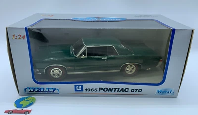 Welly Pontiac GTO 1965, automodello scala 1:24, vintage (1813) - Immagine 1 di 4