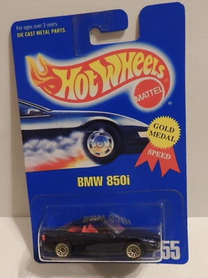 BMW 850i no.255 1992 Hot Wheels***Medalla de oro velocidad 13581***Como nueva en tarjeta*** Foto 1 de 3