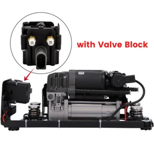 Air Suspension Compressor Pump w/ Bracket For BMW 750Li 535i B7 2016 37206864215 - Picture 1 of 11