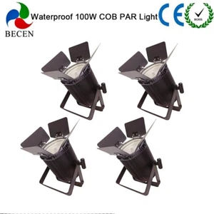 BECEN Outdoor 100W COB LED Par Light Warm White Church Yard Wedding Light 4pcs - Picture 1 of 5