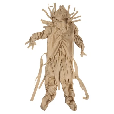  1 Set Disfraz de Momia Aterradora para Niños, Traje de Zombie de Halloween con Top, Pantalones, Zapatos, Foto 1 de 4