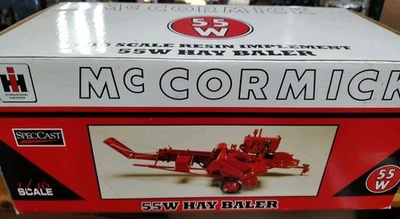 SpecCast 1/16 International Harvester McCormick 55W Hay Baler w/Box - Image 1 of 4
