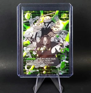 2025 Teenage Mutant Ninja Turtles TCG Alt Art United in Battle 227/186 Universus - Picture 1 of 14