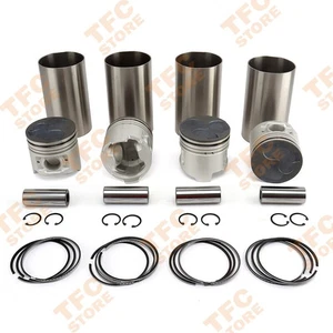 4M40 4M40T Overhaul Rebuild Kit For Mitsubishi Engine Liner Piston & Ring - Picture 1 of 4