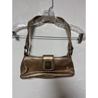 Bolso de Hombro Hobo The Sak Etiqueta Rosa Bronce Cuero Metálico Cartera Foto 1 de 4