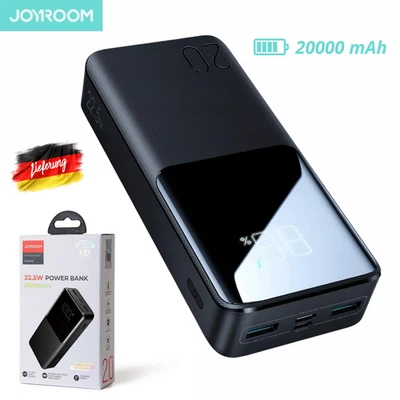 Powerbank 20000 mAh 22,5W PD QC3.0 AFC Schnell Ladegerät Power Delivery Joyroom  - Bild 1 von 4