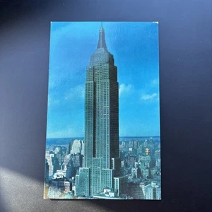 Empire State Building NYC vintage chrome FABVINTY BARGAIN POSTCARD - Picture 1 of 2