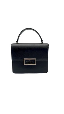 Bolso Bandolera Reegan KATE SPADE Clásico Cuero Negro Asa Superior Mini Foto 1 de 4