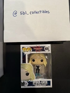 Funko POP! Spider-Gwen #405 Spider-Man Into the Spider-Verse, Bobble-Head Marvel - Picture 1 of 1