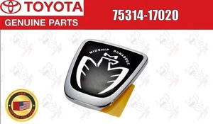Toyota OEM Midship Runabout Front Bumper Badge 75314-17020 for MR2 - Picture 1 of 13
