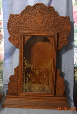 WATERBURY CALENDAR PARLOR CLOCK CASE - Image 1 of 4