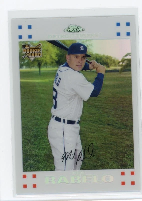 2007 Topps Chrome #307 Mike Rabelo White Refractors #/660 - Image 1 of 2