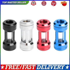 Dual G1/4 Threads Water Cooler Filter Computer PC Liquid Cooling Flow Filter - Photo 1/12