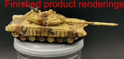 3D printing 1/72/48 Belarus T-72BME Main Battle Tank unpainted model kit - Image 1 of 4