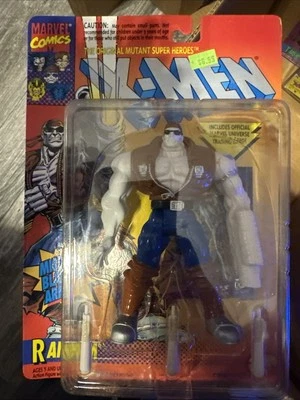 Новый Marvel X-MEN случайный миссл взрыв руки фигурка + коллекционная карта 1994 TOYBIZ - Изображение 1 из 2