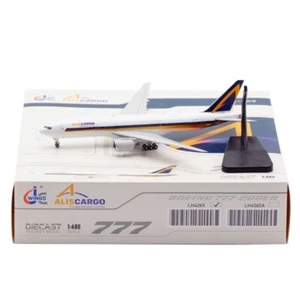 Aviones a reacción modelos diecast 1:400 JC Wings Alis Cargo Air B777-200 EI-GWB JET - Imagen 1 de 10