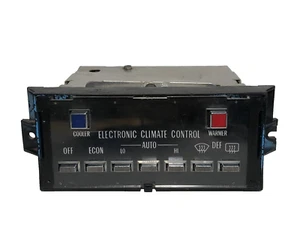 1980 1981 ELDORADO FLEETWOOD DEVILLE SEVILLE CLIMATE CONTROL MODULE (Untested) - Picture 1 of 10