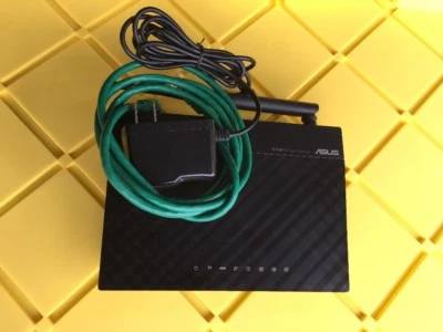 ASUS Wireless Router (RT-N10P) Wireless N150 Router W Power Adapted + Cat5e - Image 1 of 4