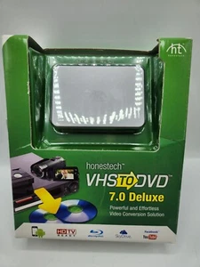 Honestech VHS to DVD 7.0 Deluxe Video Conversion to Blu Ray, YouTube, HD - Picture 1 of 4