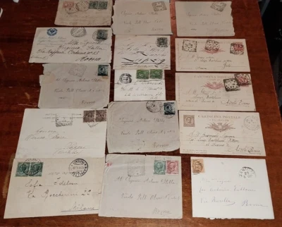 Lotto 15 Buste Viaggiate Anni 20/30 Circa - Immagine 1 di 4