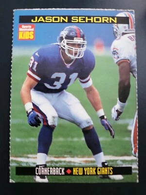 1998 Sports Illustrated Si for Kids NFL football Jason Sehorn #719 - Image 1 of 2