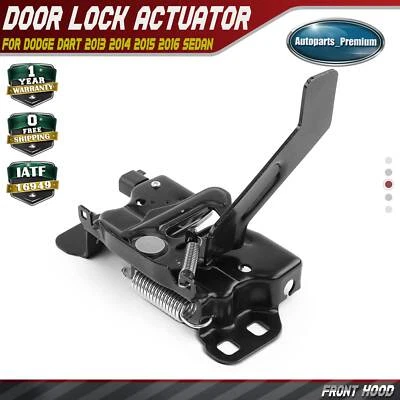 Bloqueo de cierre del capó delantero para Dodge Dart 2013 2014 2015 2016 sedán con arranque remoto Foto 1 de 4
