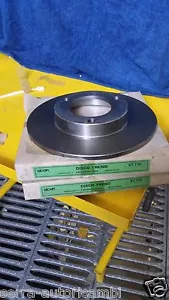 PAIR OF FRONT BRAKE DISCS FOR PEUGEOT 305 NEW 1977-->82 - Picture 1 of 1