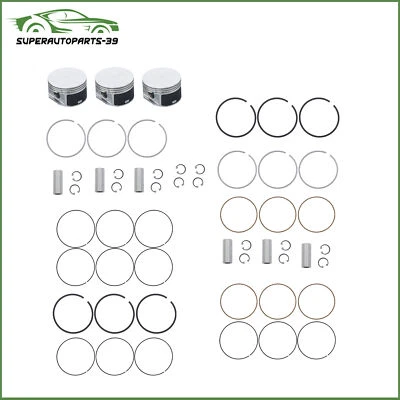 Piston Set with Ring 5019316AA Fit For Dodge Dakota 3.7L 2004 2005 2006-2010 - Image 1 of 4