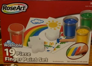 Roseart Finger Paints Washable  Finger Paints set - Picture 1 of 3