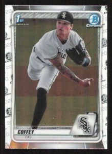 2020 Bowman Chrome ADISYN COFFEY 1st Year Baseball card CHICAGO WHITE SOX #87