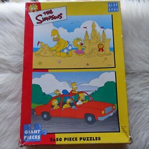 THE SIMPSONS PUZZLE Matt Groening Puzzle BLUE OPAL Puzzle THE SIMPSONS Jigsaw