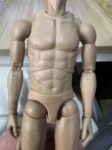 1/6 Male Flexible Narrow Shoulder 12'' Figure Body with Hands Type for Male Head - Picture 1 of 5