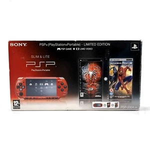 Console Playstation PSP 2004 Slim & Lite Limited Edition Spider-Man 3 RARE - Imagen 1 de 18