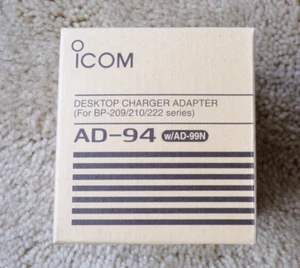 ICOM AD-94 with AD-99N Desktop Charger Adapters; b2 - Picture 1 of 5