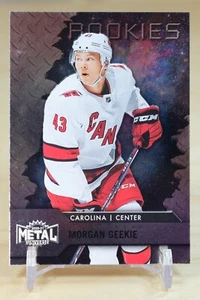 2020-21 Skybox Metal Universe Rookies #109 Morgan Geekie - Carolina Hurricanes - Picture 1 of 2
