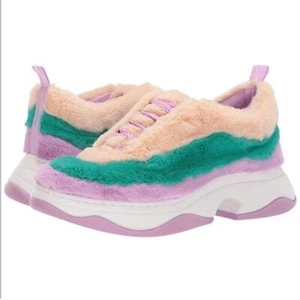 Katy Perry "The Fuzz" faux fur Sneakers - Picture 1 of 8