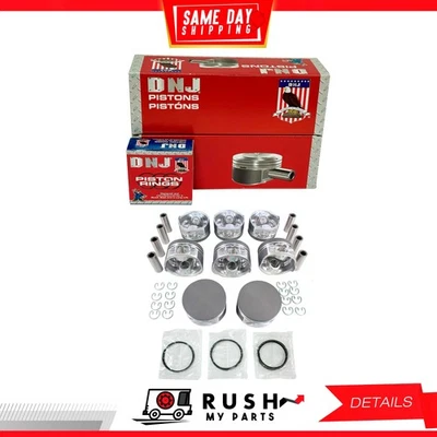 Kit de pistón y anillo 98-05 para Ford Lincoln Aviator 4.6L V8 DOHC 32v DNJ PRK4171 Foto 1 de 4