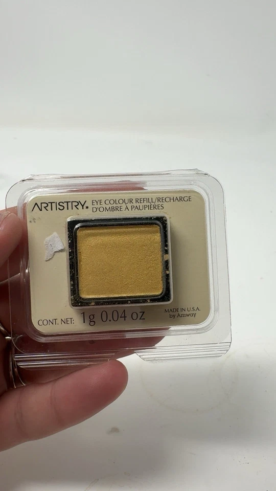 Amway Artistry eye color refill GOLD SHIMMER NOS Sealed Discontinued RATE - Image 1 of 3